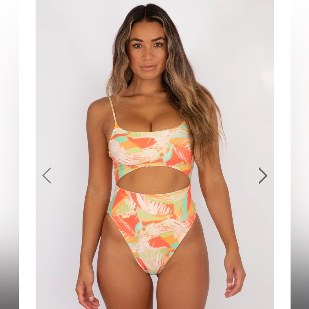Skatie Swim One Piece - Madison Sunset NWT